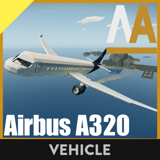 Miron Air Luxury A320 (with engine failures) — Stormworks: Build and Rescue Steam Workshop preview image