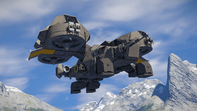 Guanaco-Class Heavy Lift VTOL — Space Engineers Steam Workshop preview image