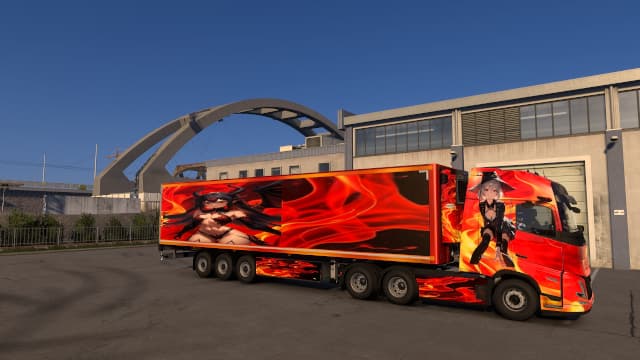 Volvo Combo skin — Euro Truck Simulator 2 Steam Workshop preview image
