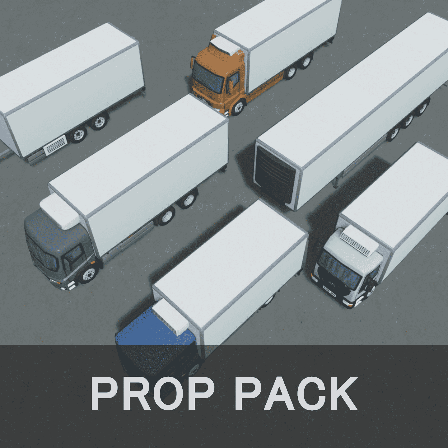 Fishing Trucks - Prop Pack — Cities: Skylines Steam Workshop preview image