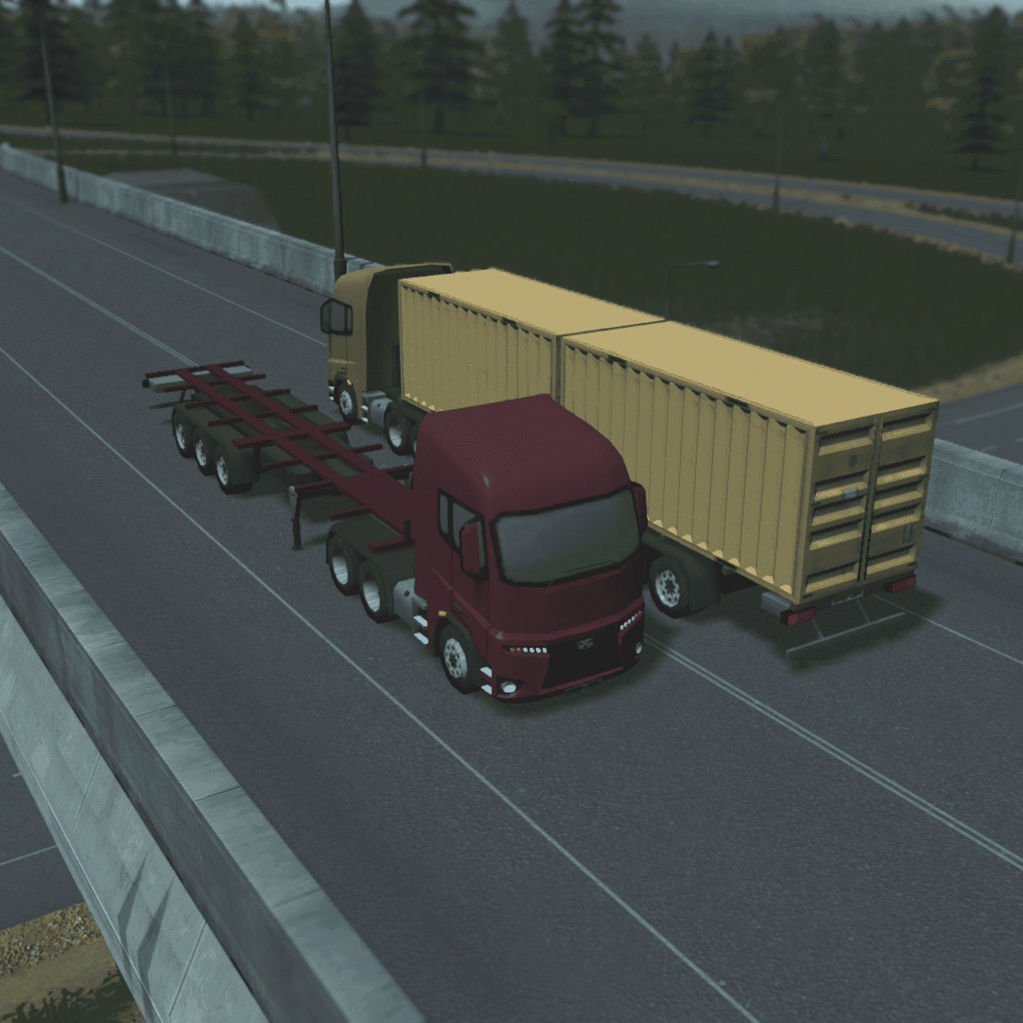 Container Truck [Fishing] — Cities: Skylines Steam Workshop preview image