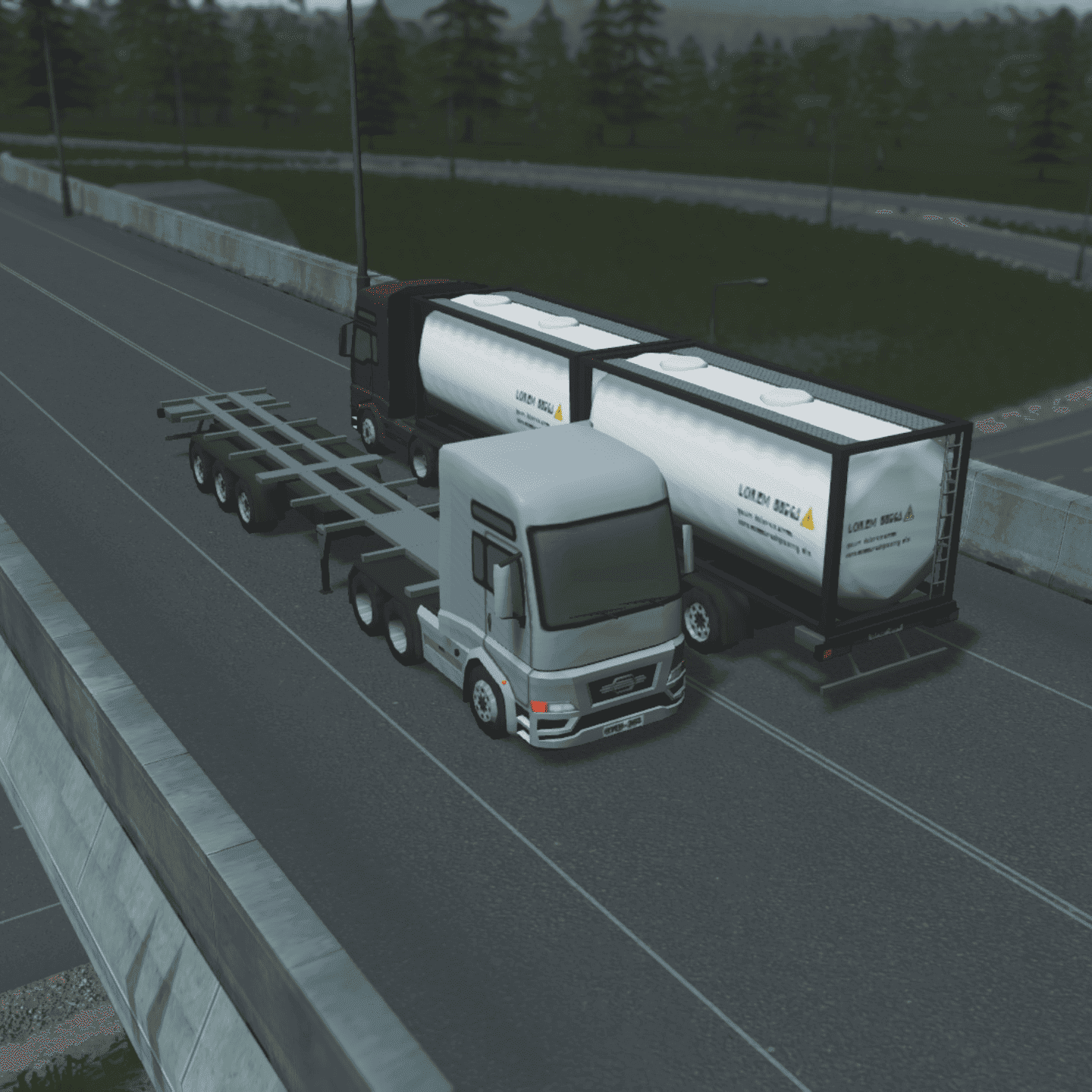 Container Truck [Fishing] — Cities: Skylines Steam Workshop preview image
