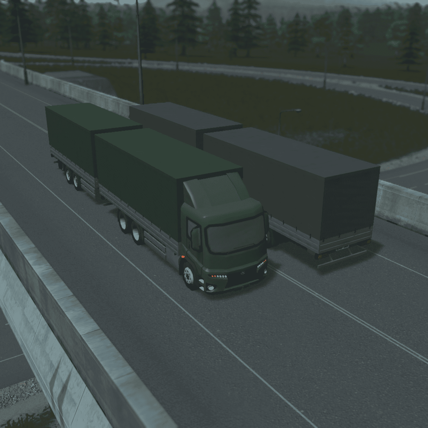 Curtain Truck [Fishing] — Cities: Skylines Steam Workshop preview image