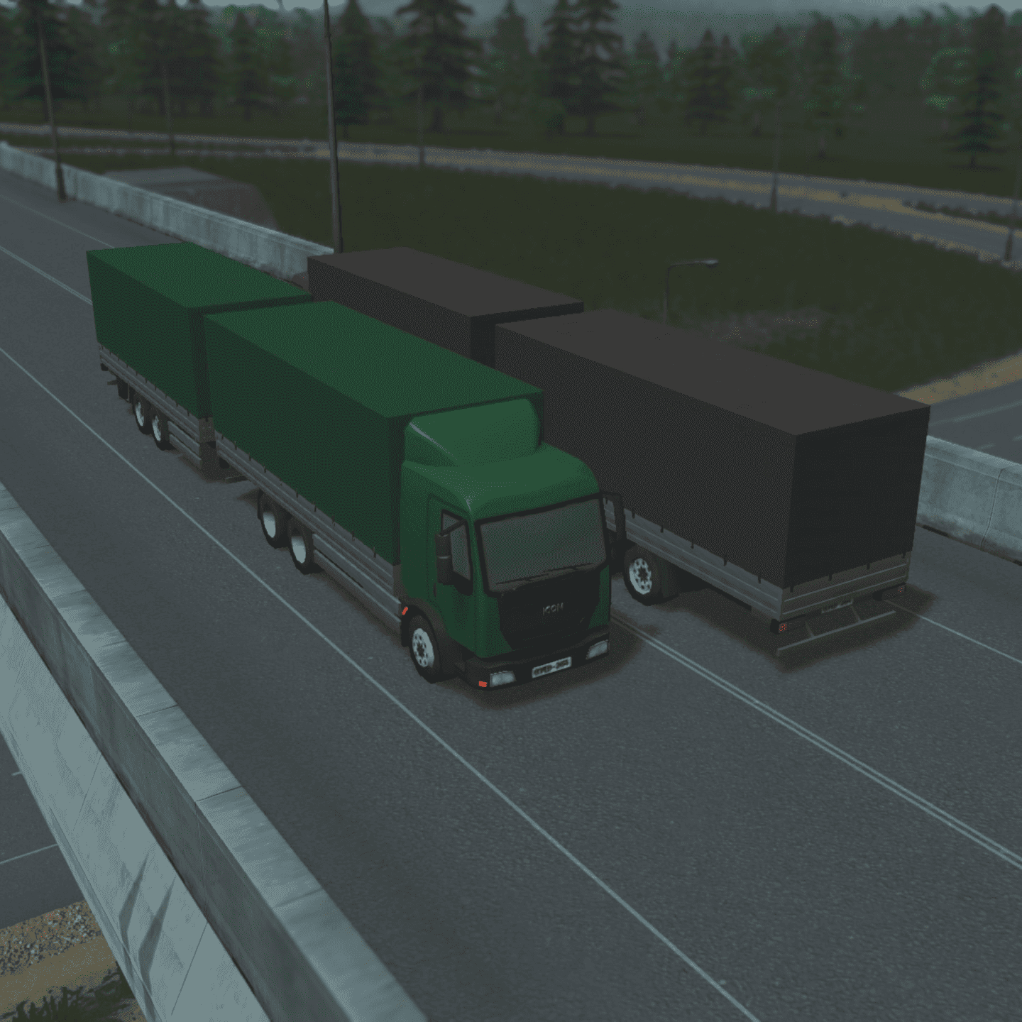 Curtain Truck [Fishing] — Cities: Skylines Steam Workshop preview image