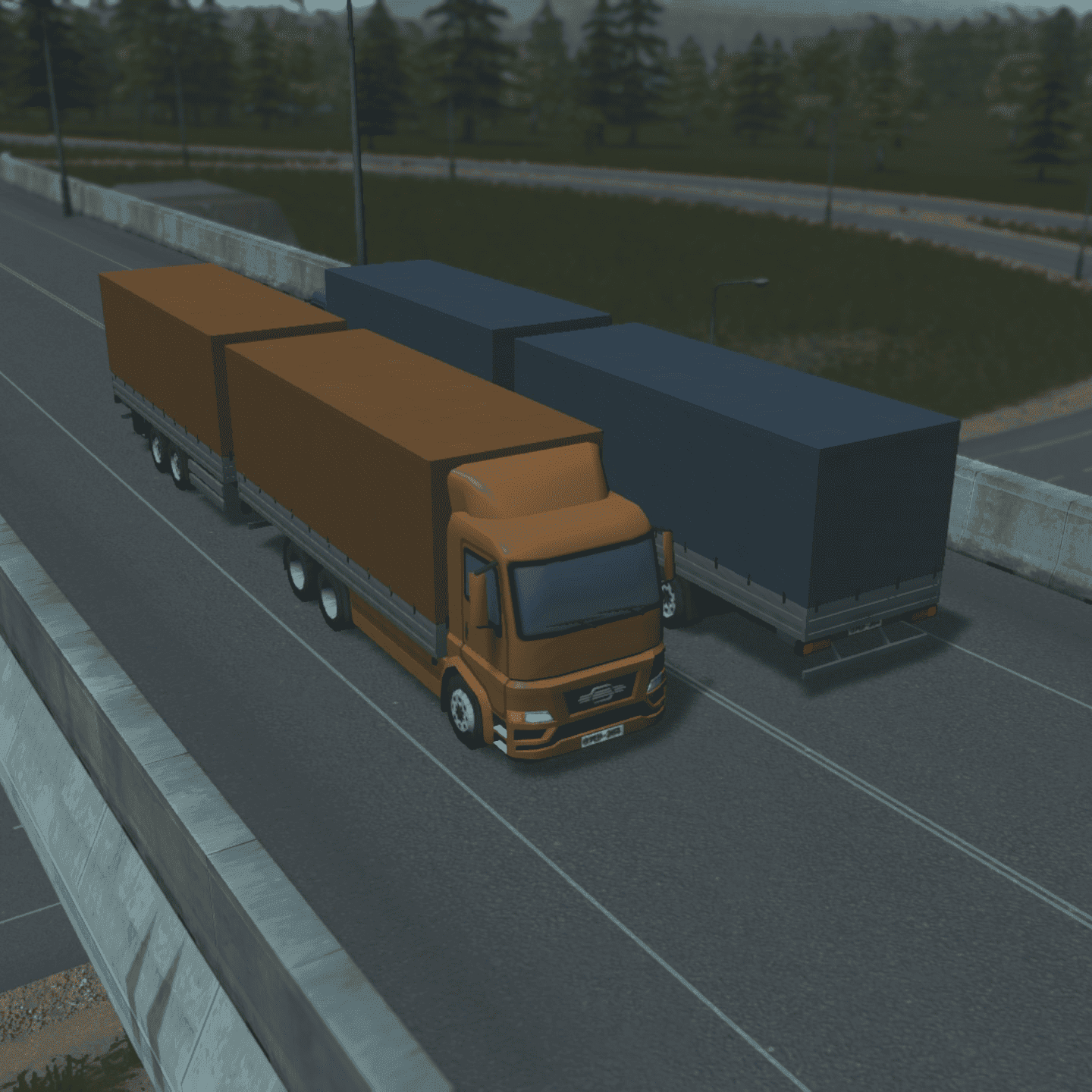 Curtain Truck [Fishing] — Cities: Skylines Steam Workshop preview image