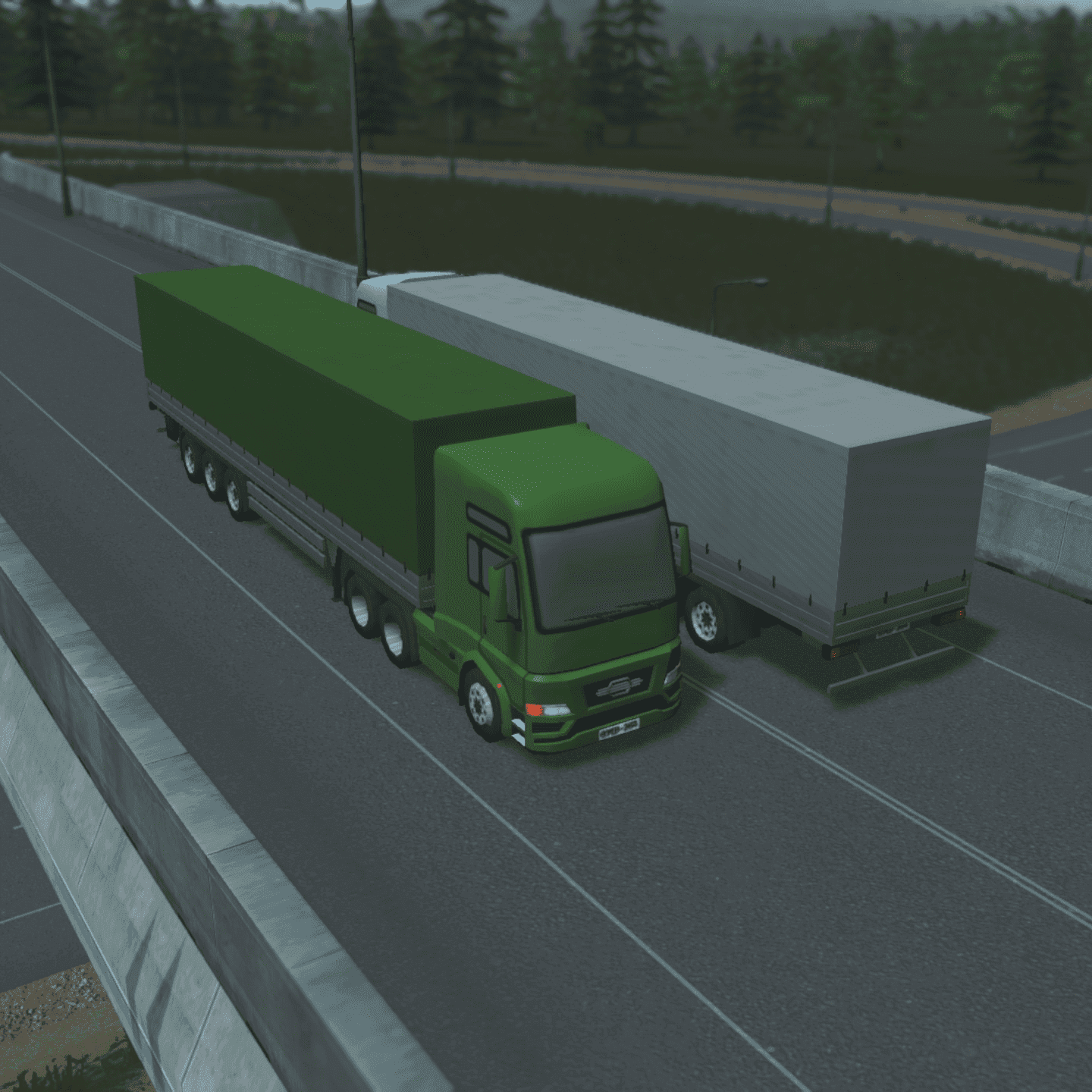 Curtain Truck [Fishing] — Cities: Skylines Steam Workshop preview image