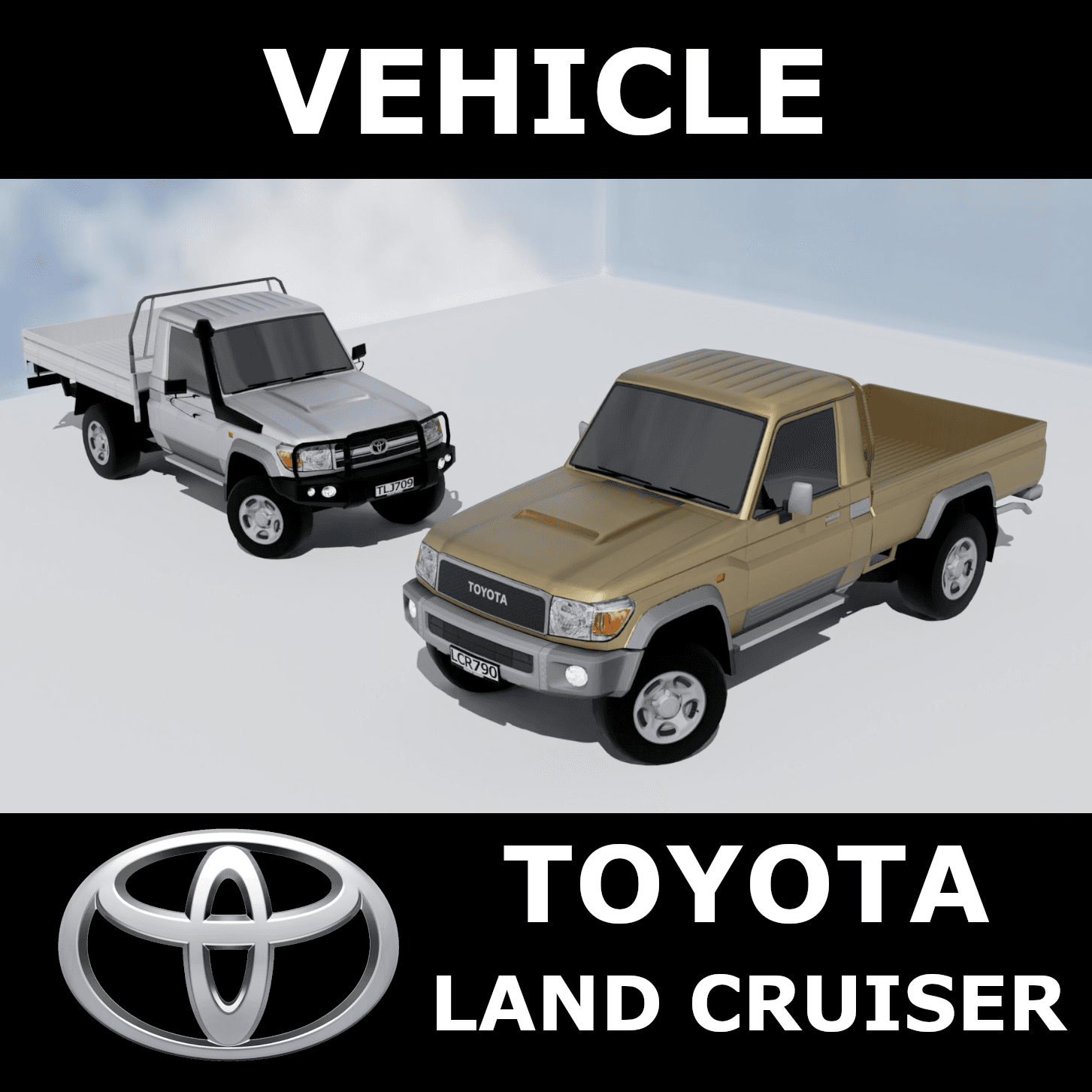 2007 Toyota Land Cruiser — Cities: Skylines Steam Workshop preview image