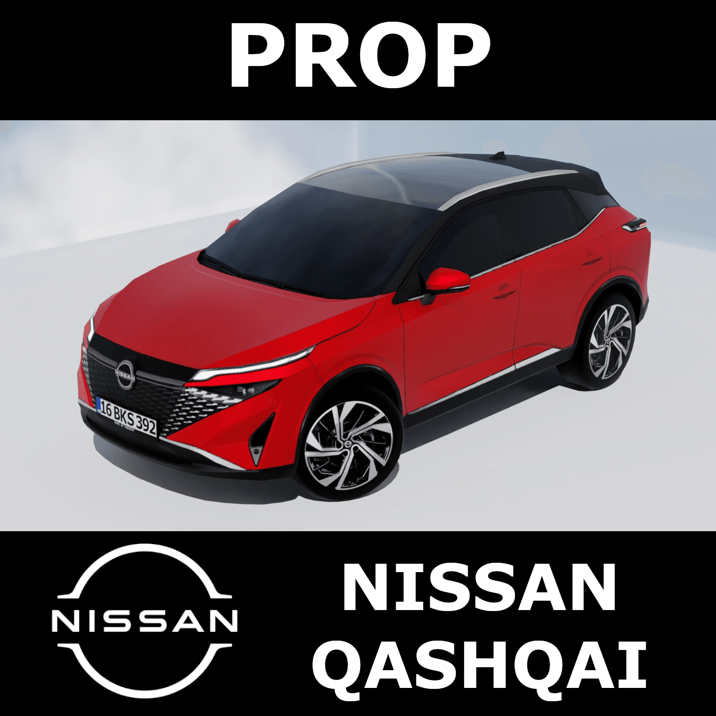 2025 Nissan Qashqai Prop — Cities: Skylines Steam Workshop preview image
