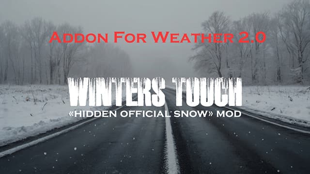 Winter's touch addon for weather 2.0 compatibility — Euro Truck Simulator 2 Steam Workshop preview image