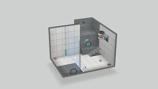 Emancipation Grid and a Laser Beam — Portal 2 Workshop preview