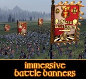 Immersive Battle Banners — Total War: WARHAMMER III Steam Workshop preview image