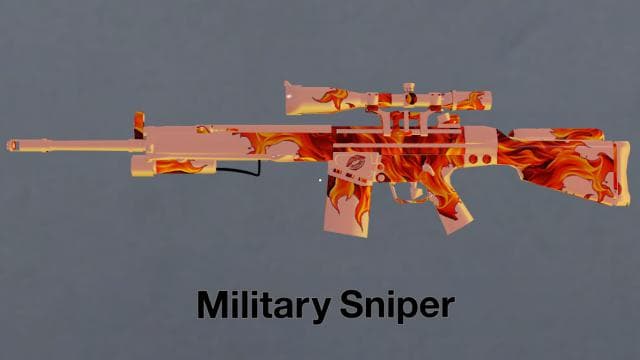 FIERY WHITE |  Military Sniper — Left 4 Dead 2 Steam Workshop preview image