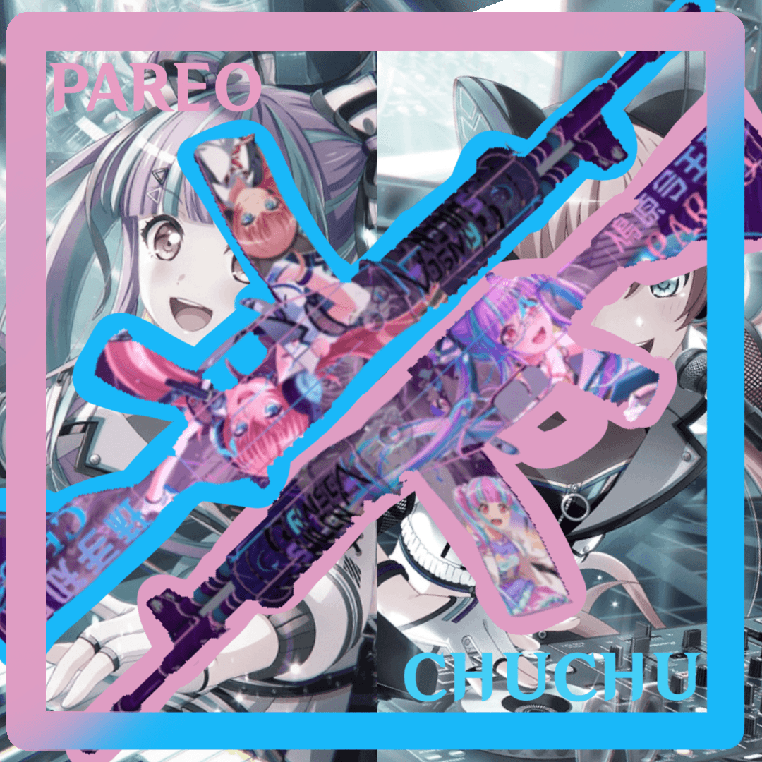 [BanG Dream! RAISE A SUILEN]CHUCHU/PAREO 加利尔AR 替换SCAR Tamade Chiyu / Nyubara Reona Galil AR replace SCAR — Left 4 Dead 2 Steam Workshop preview image