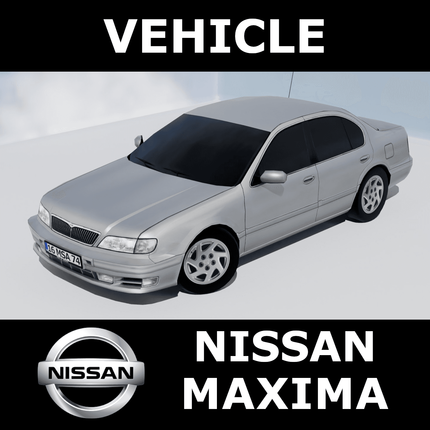 1998 Nissan Maxima — Cities: Skylines Steam Workshop preview image