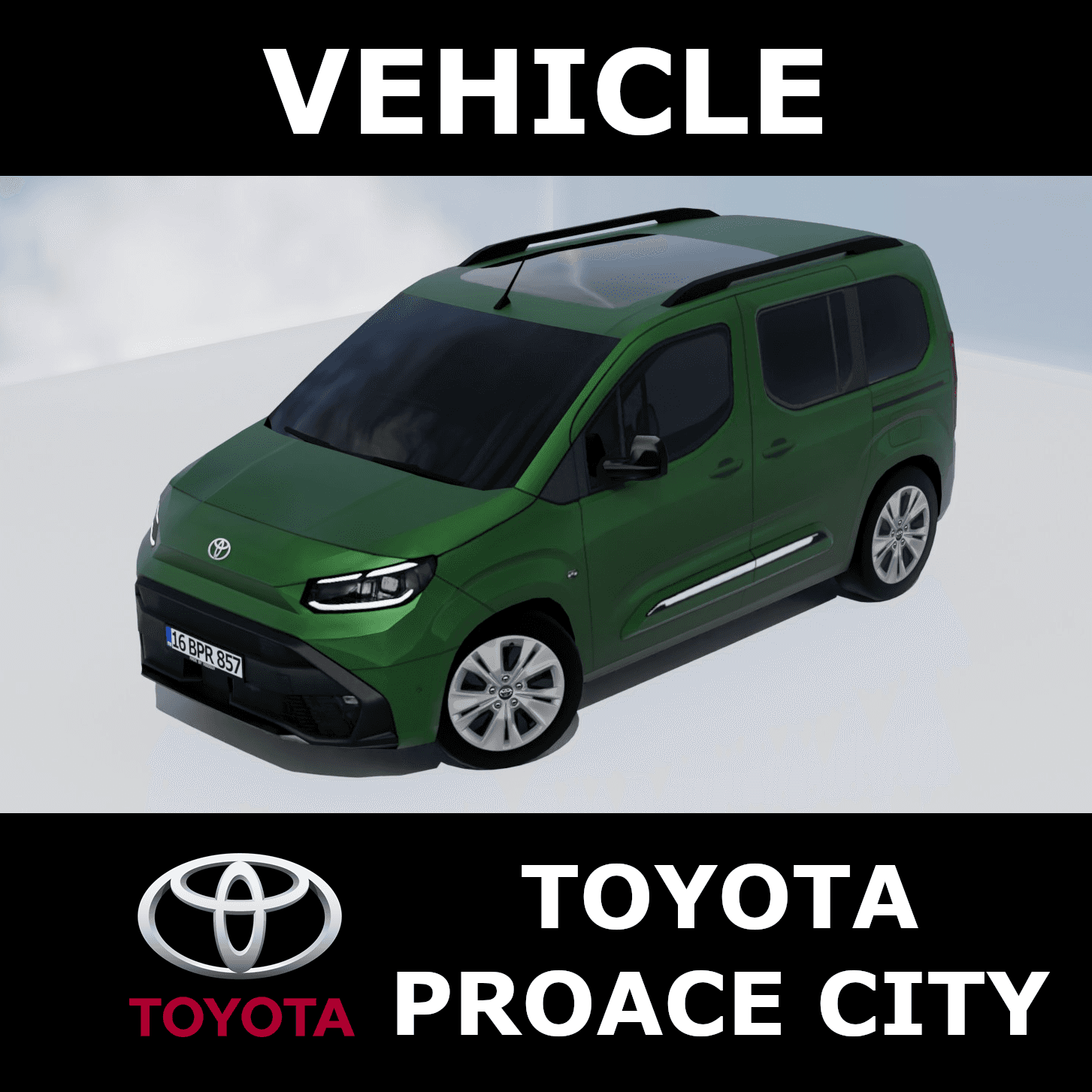 2024 Toyota Proace City — Cities: Skylines Steam Workshop preview image