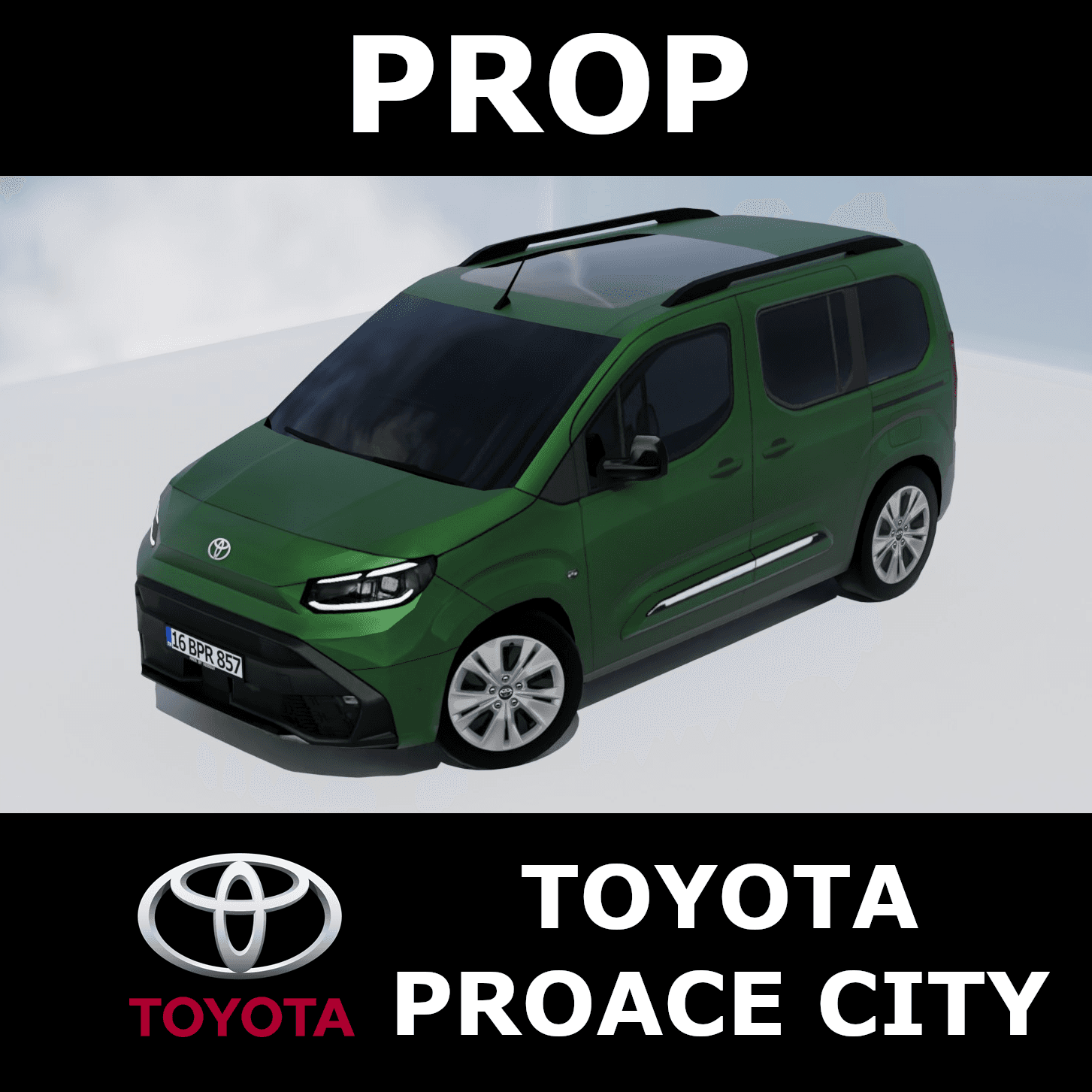 2024 Toyota Proace City Prop — Cities: Skylines Steam Workshop preview image