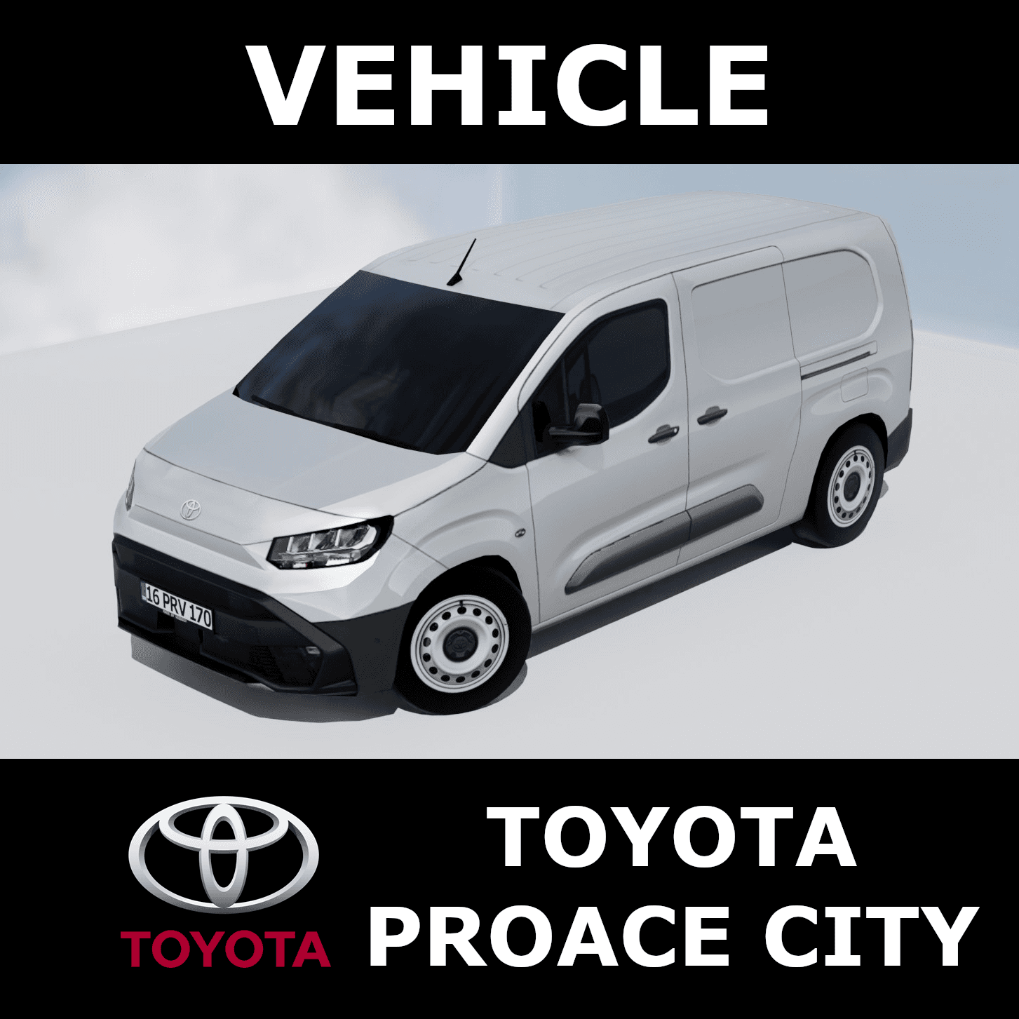 2024 Toyota Proace City Van — Cities: Skylines Steam Workshop preview image