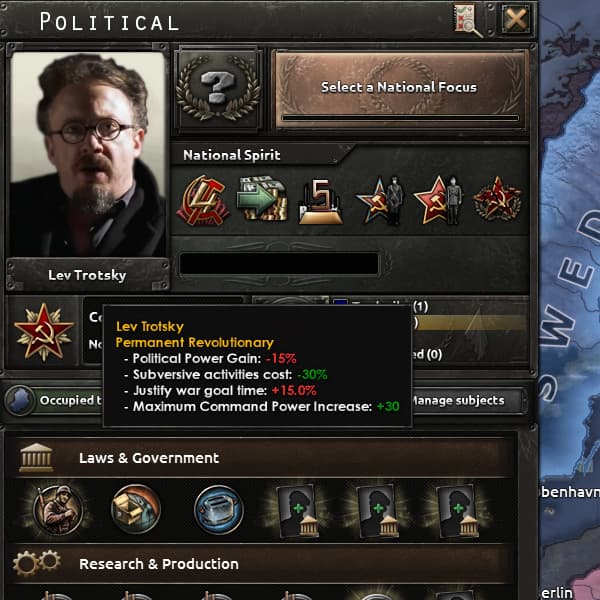 Sam Hyde Portrait For Trotsky — Hearts of Iron IV Steam Workshop preview image