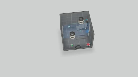 one fizzler, two cubes. — Portal 2 Steam Workshop preview image