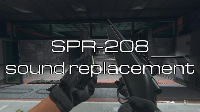 Call of Duty SPR-208 sound replacement for scout — Left 4 Dead 2 Steam Workshop preview image