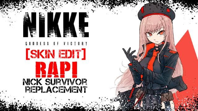 [SKIN EDIT + FIXES] Goddess Of Victory: NIKKE - Rapi | Nick Survivor Replacement — Left 4 Dead 2 Workshop preview