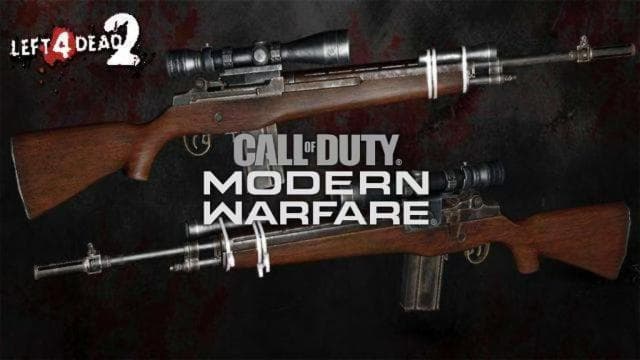 M14 with CODMW19 SKS firing sound — Left 4 Dead 2 Steam Workshop preview image