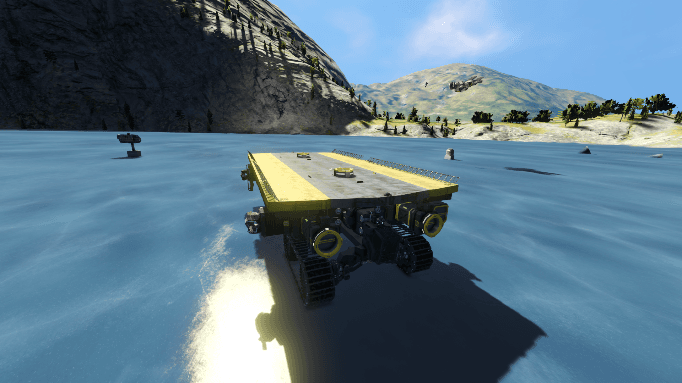 LandCarrier X-29 — Space Engineers Workshop preview