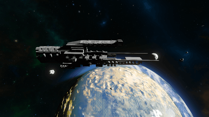 Halo ship battleship — Space Engineers Steam Workshop preview image