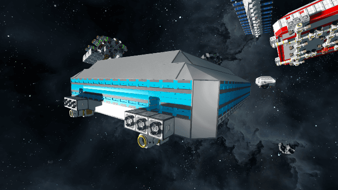 Modular Base - Storage Wing — Space Engineers Workshop preview