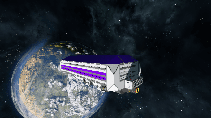 Modular Base - Energy Wing — Space Engineers Steam Workshop preview image