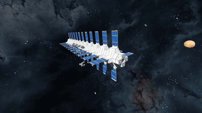 Modular Base - Solar Wing — Space Engineers Steam Workshop preview image