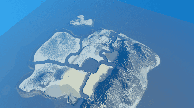 Snowy Island — Cities: Skylines Workshop preview