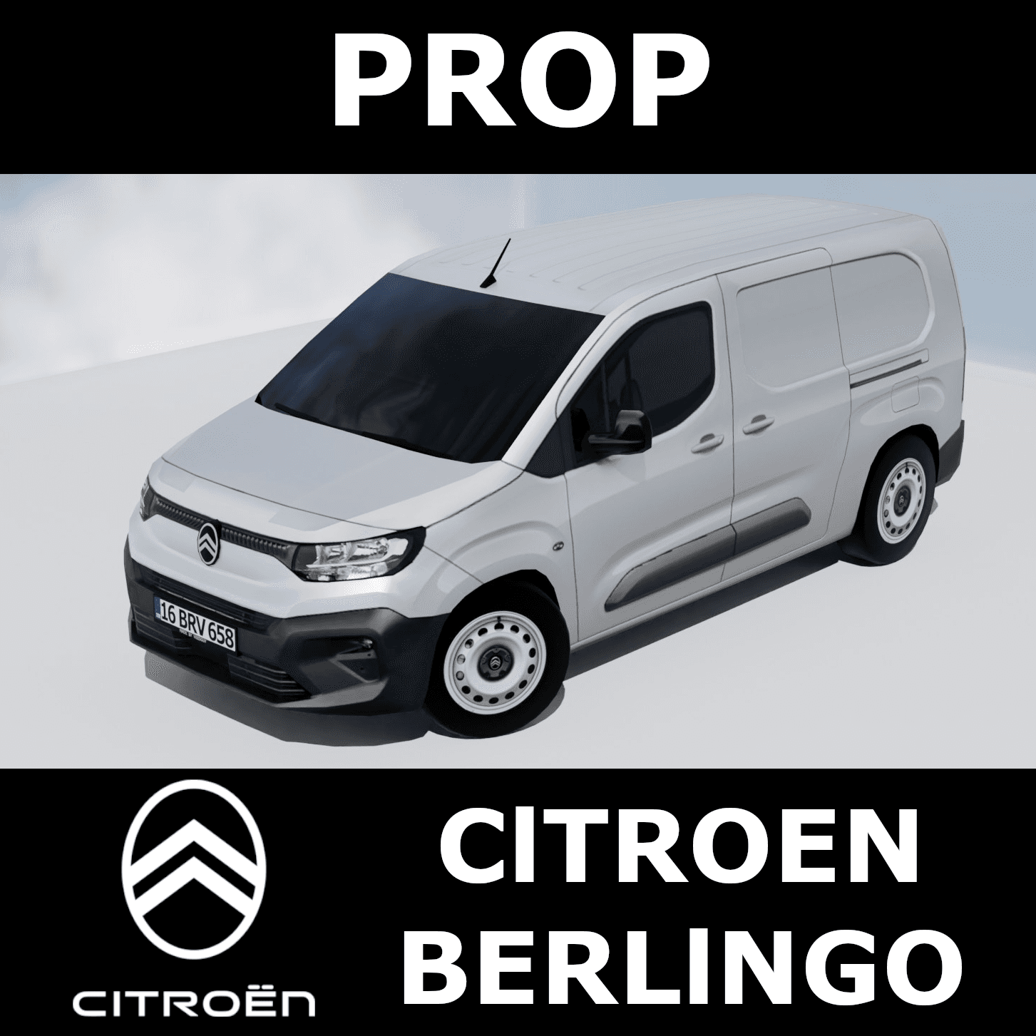 2025 Citroen Berlingo Van Prop — Cities: Skylines Steam Workshop preview image