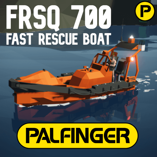 PALFINGER - FRSQ 700 Fast Rescue Boat — Stormworks: Build and Rescue Steam Workshop preview image