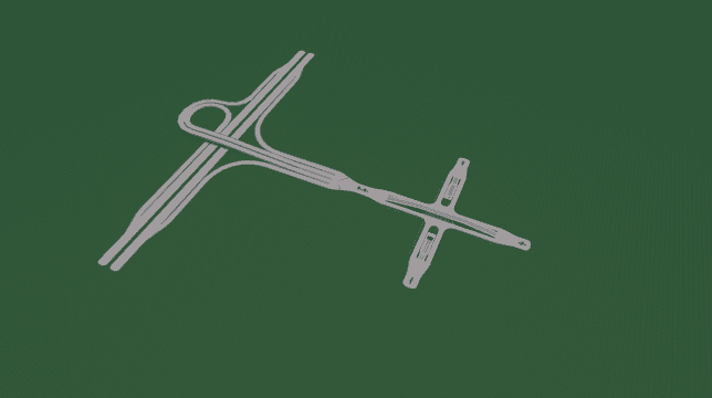 喇叭立交十字上跨下穿路口 — Cities: Skylines Workshop preview