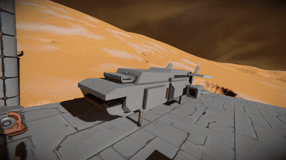 CUMBABA CREW SHIP — Space Engineers Steam Workshop preview image