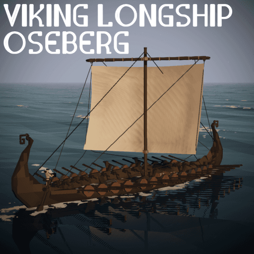 Viking Longship Oseberg — Stormworks: Build and Rescue Workshop preview