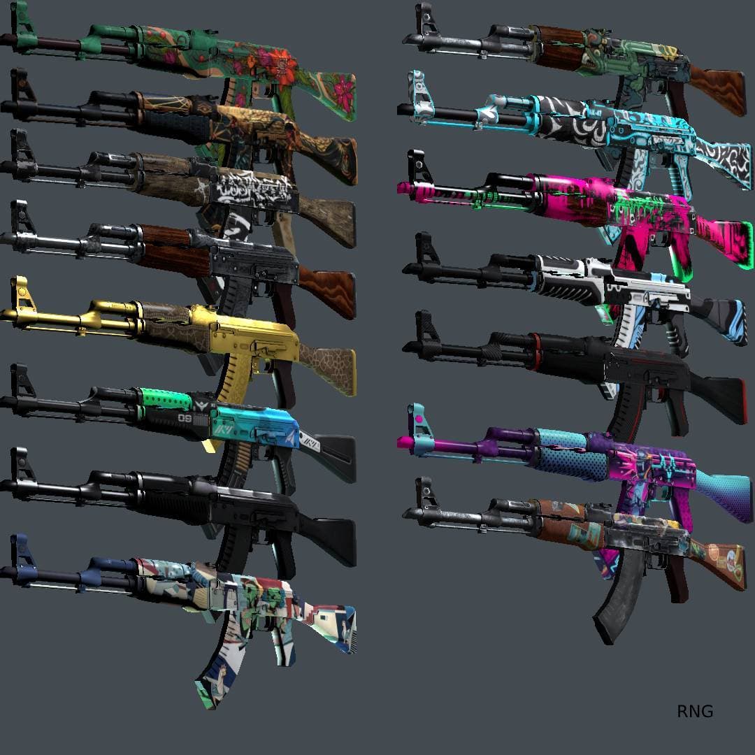 CSGO AK47 RNG (15 SKINS) / CSGO AK47 15种随机皮肤 — Left 4 Dead 2 Steam Workshop preview image