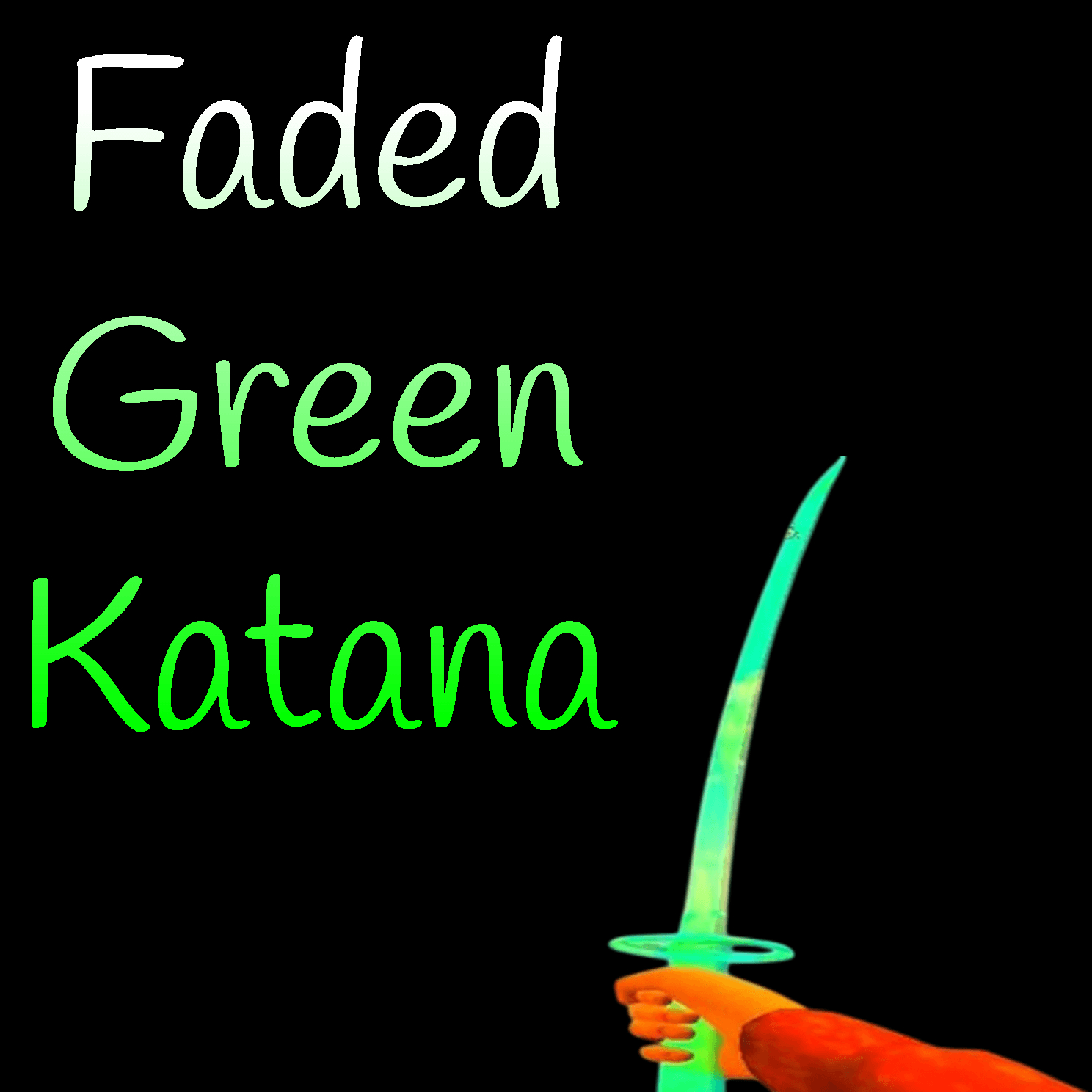 Faded Green Katana — Left 4 Dead 2 Steam Workshop preview image