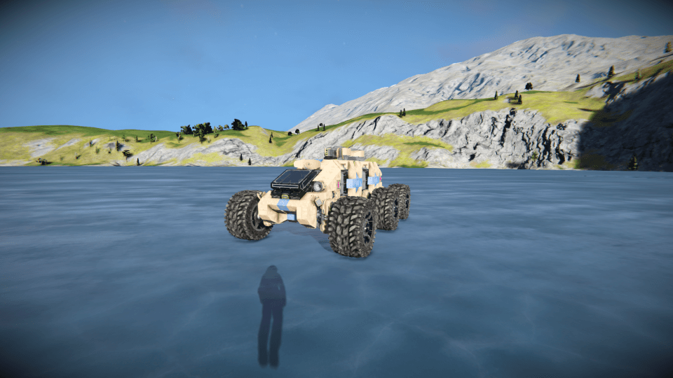LEF Mantis class Transport Rover — Space Engineers Workshop preview