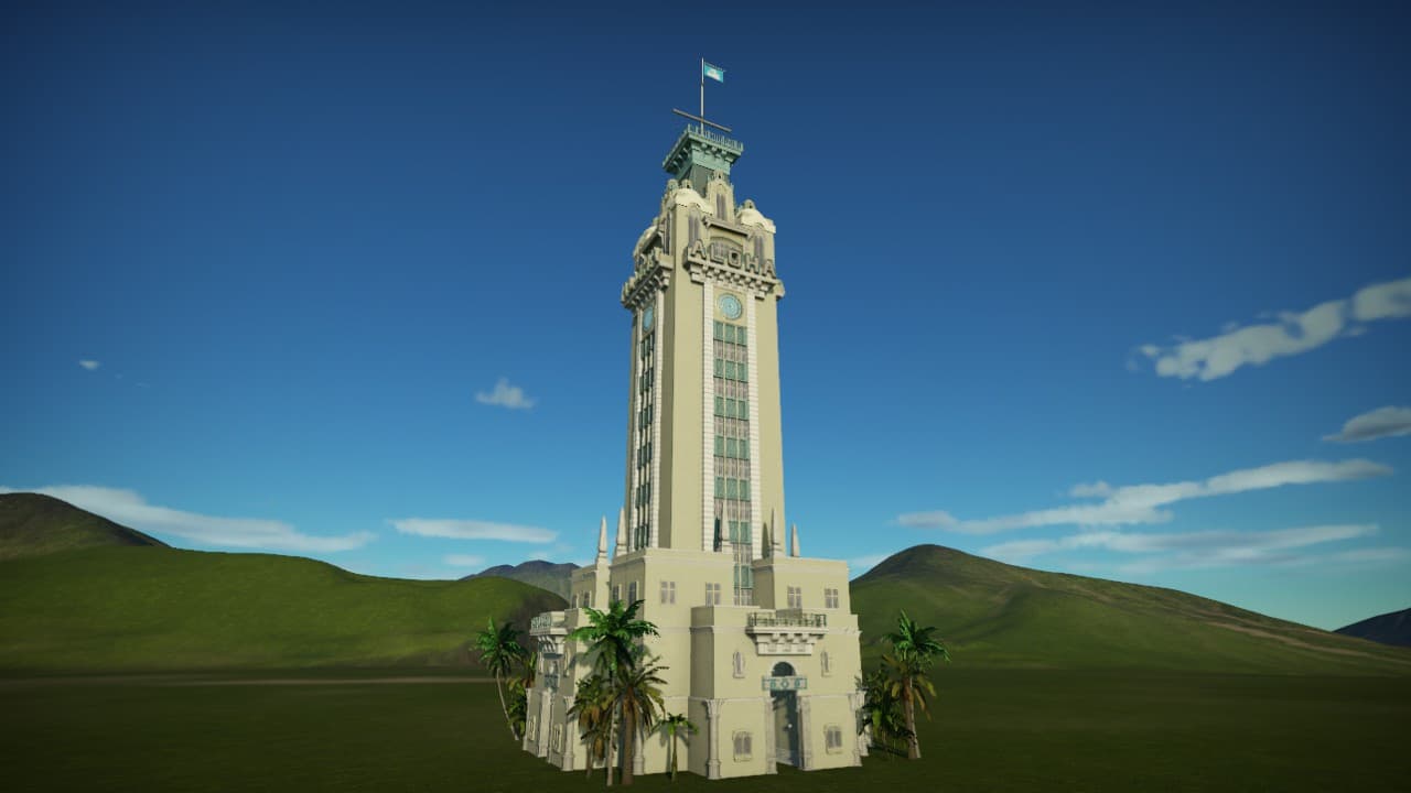 Aloha Tower — Planet Coaster Steam Workshop preview image