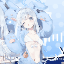 Blue Archive 【Customize自定义】月雪宫子 兔子舞——夜莺Night【蔚蓝档案】 — Wallpaper Engine Steam Workshop preview image