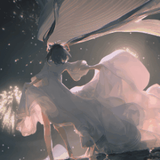 【Parallax视差】Hatsune Miku 初音未来 光与影——夜莺Night   Light and Shadow — Wallpaper Engine Steam Workshop preview image