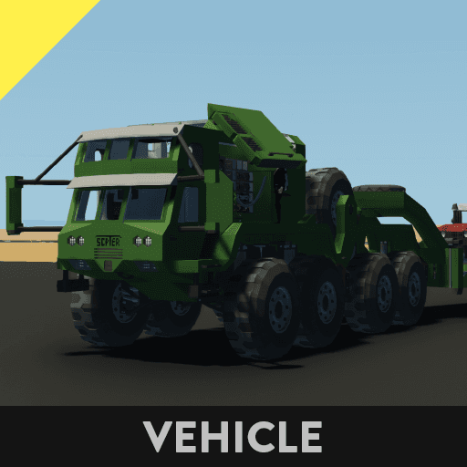 SCPTR Motors Leviathan (heavy hauler) — Stormworks: Build and Rescue Workshop preview