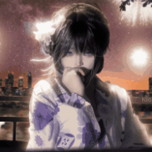 Aihara Mei  蓝原芽衣  烟火与你的回忆——夜莺Night【Citrus 柑橘味香气】Fireworks and Your Memories — Wallpaper Engine Steam Workshop preview image
