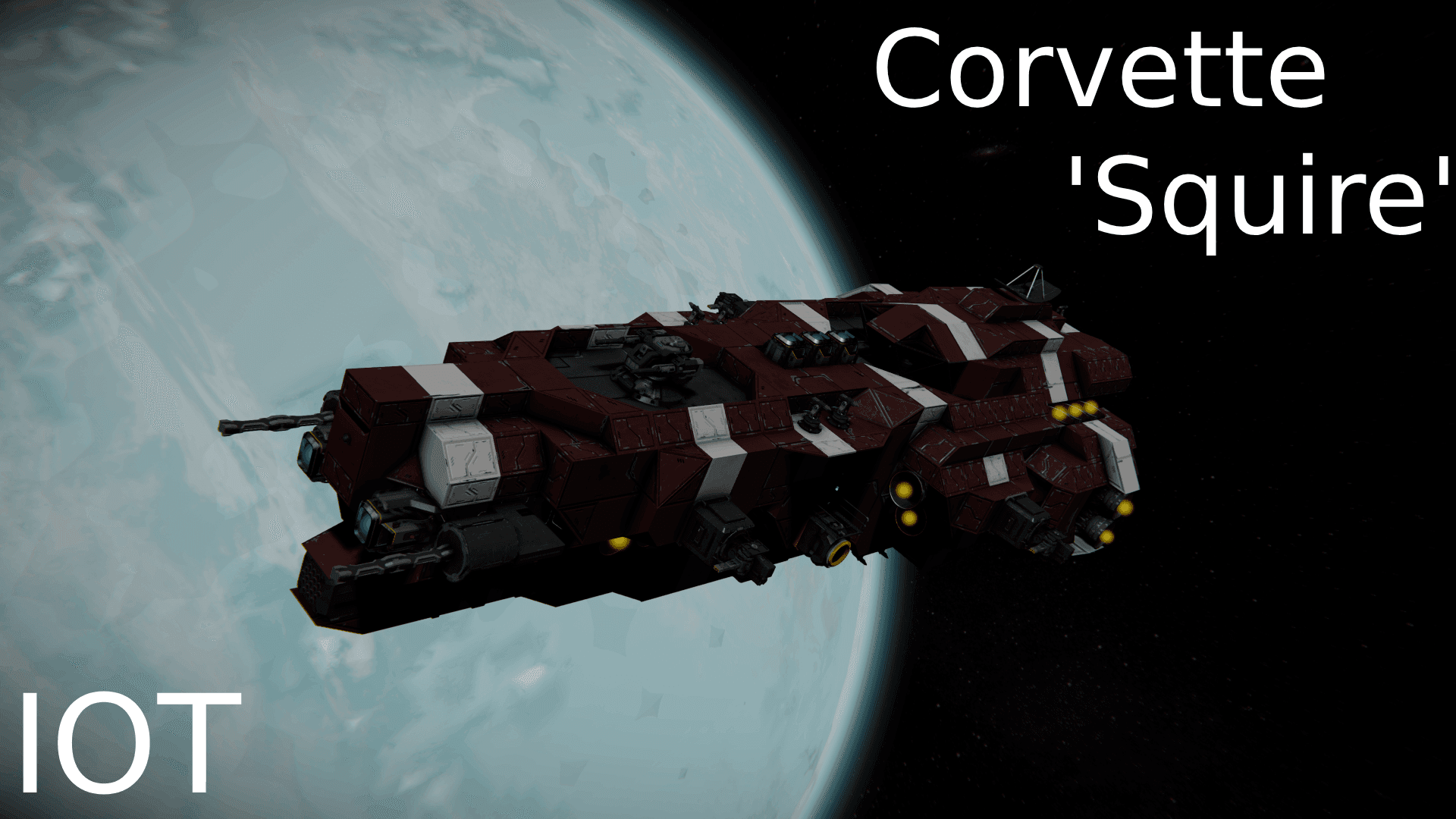 IOT - Corvette 'Squire' — Space Engineers Workshop preview