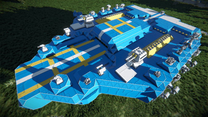 Jx 8372 Hawkman Battlecruiser Gen 2 — Space Engineers Steam Workshop preview image