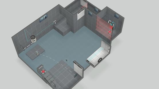 Light Bridge Flying Circuit — Portal 2 Workshop preview