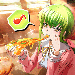 C.C. Pizza - Code Geass — Wallpaper Engine Steam Workshop preview image