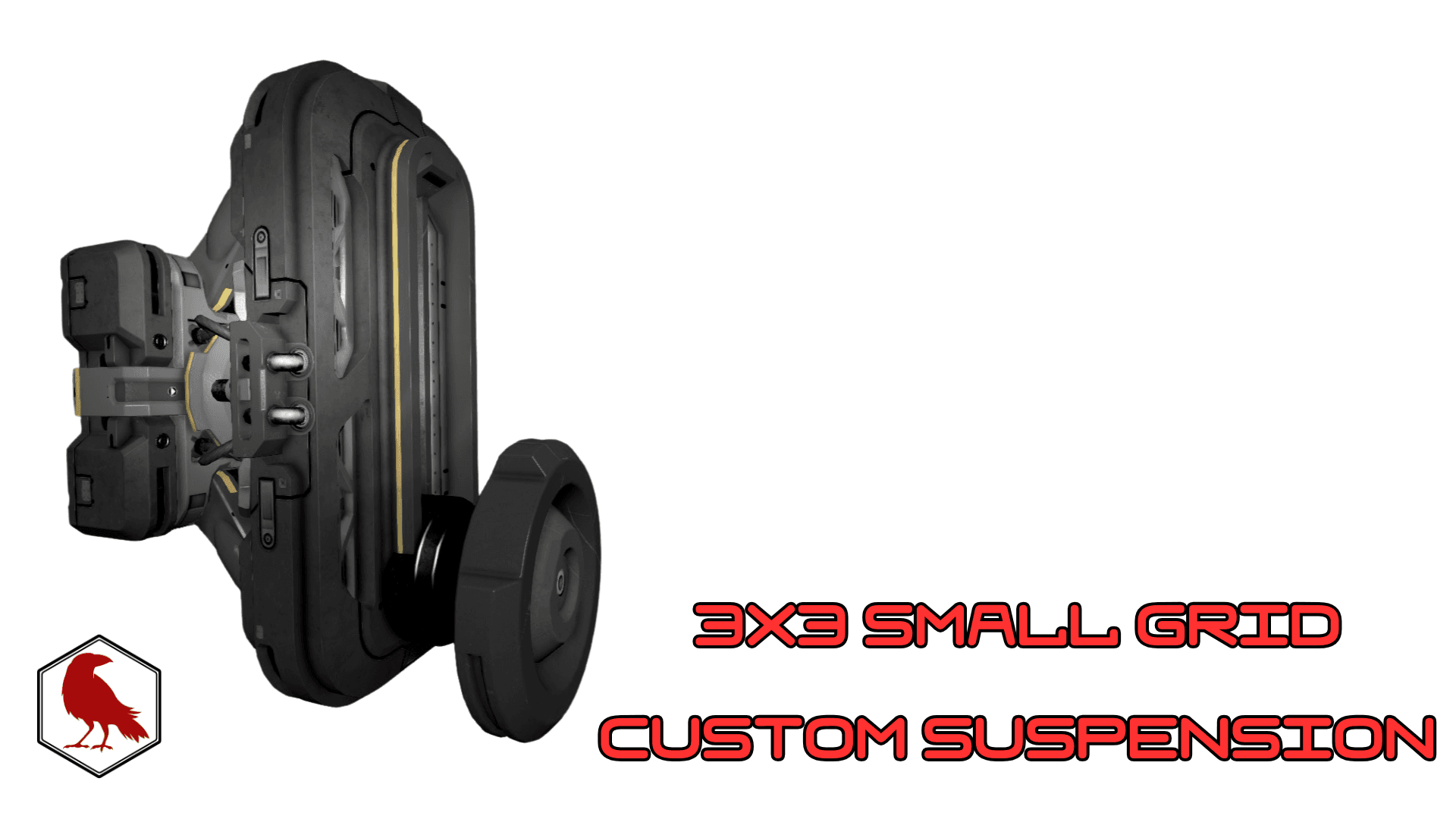 Custom Suspension 3x3 SG — Space Engineers Workshop preview